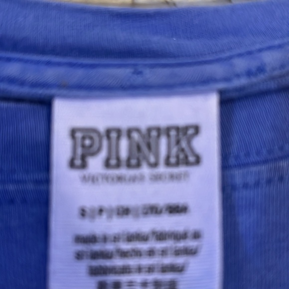 Pink (Victoria’s secret) long sleeve t shirt size small - Picture 6 of 7